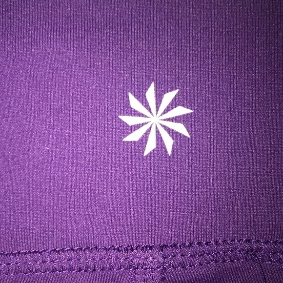 Athleta Ananda Yoga Pants 🧘🏻♀️ Size MP in a Rich Grape Color! 🍇 - Picture 7 of 8
